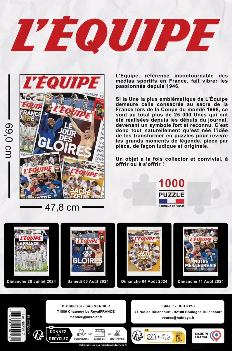 Les Médailles Françaises aux JO de Paris 2024