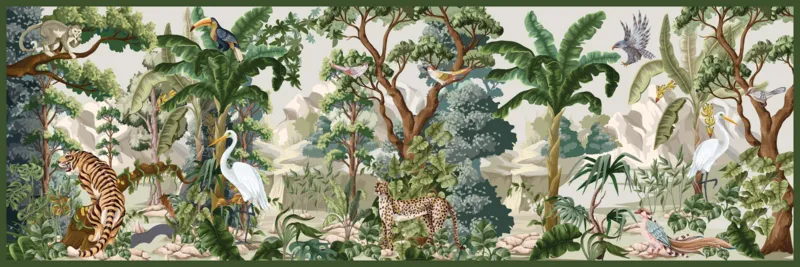 Panoramique - Jardin Secret - Faune Sauvage