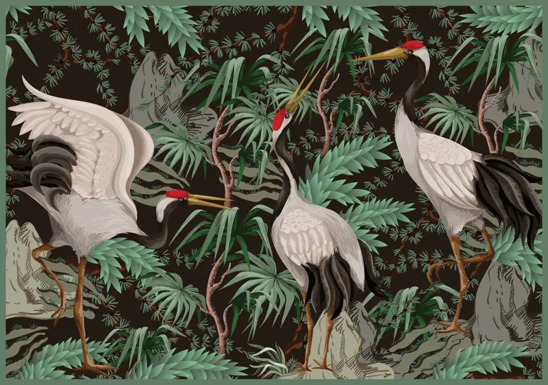 Jardin Secret - Hérons