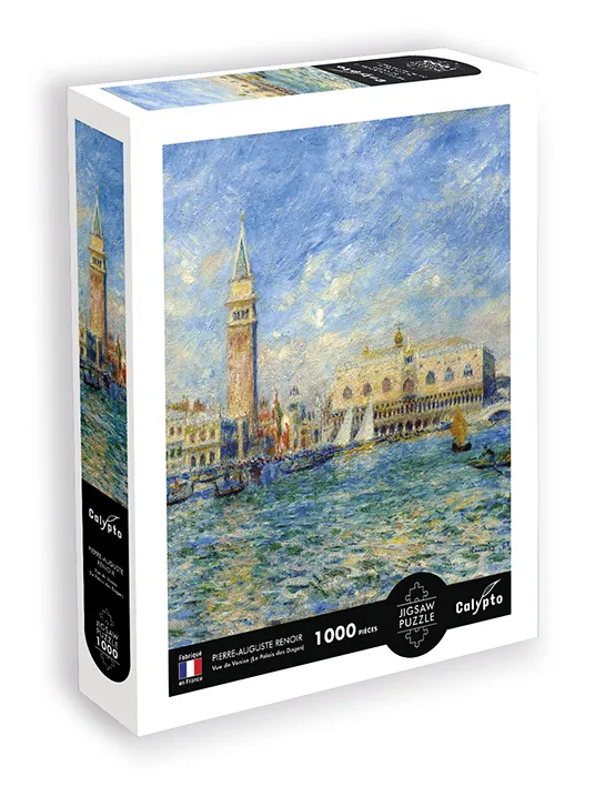 Vue De Venise (Le Palais Des Doges) - Pierre-Auguste Renoir