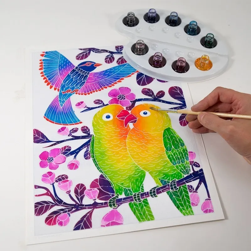 Aquarellum - Les Oiseaux S'Envolent