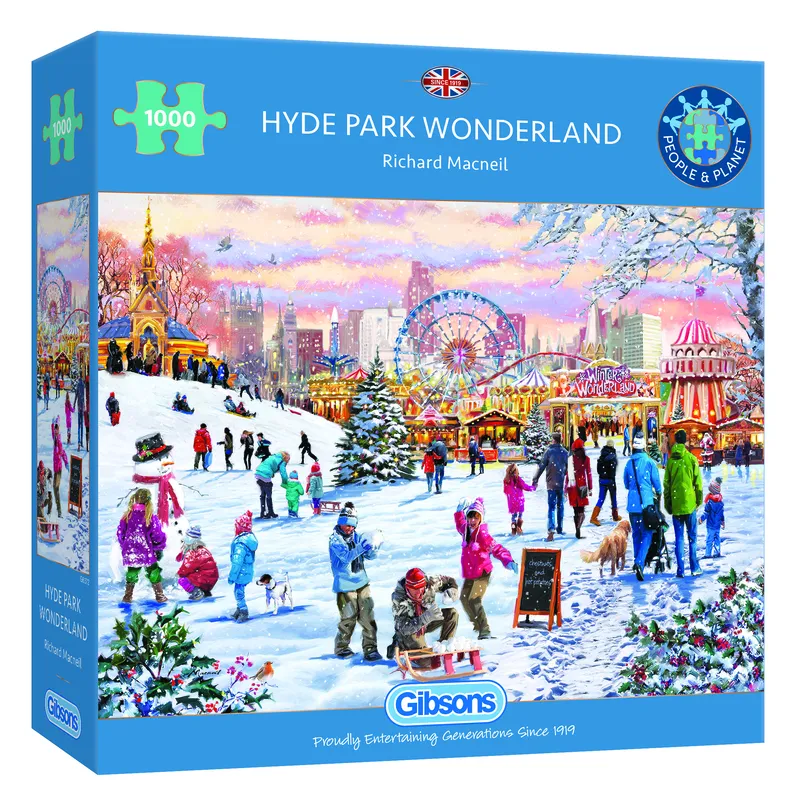 Neige à Hyde Park