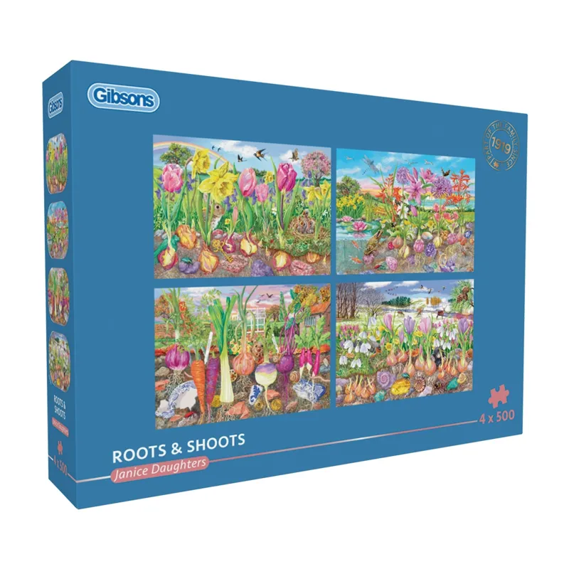 Puzzle 4 X 500 Pièces - Racines et Pousses