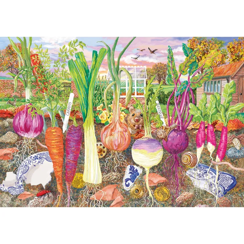 Puzzle 4 X 500 Pièces - Racines et Pousses