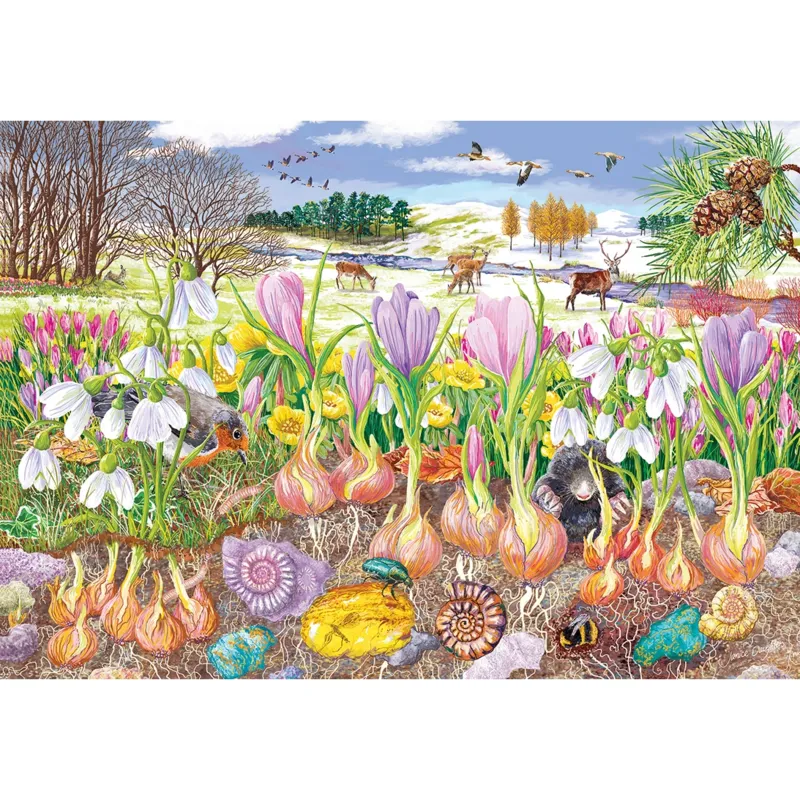 Puzzle 4 X 500 Pièces - Racines et Pousses