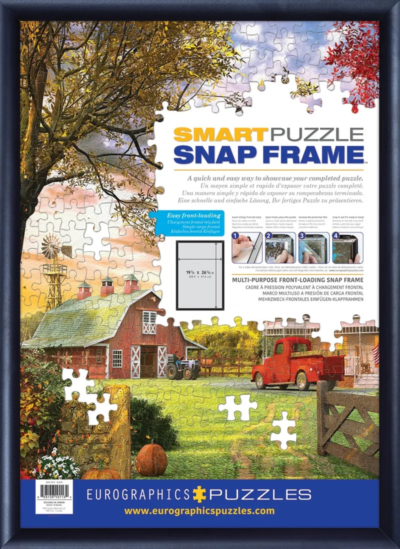 Cadre à clipser - Couleur Noir pour Puzzle - 48,9 x 67,6 cm