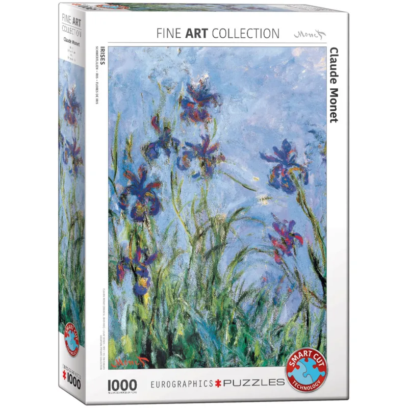 Claude Monet : Iris (détail)