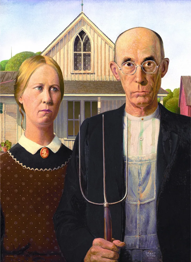 Grant Wood - American Gothic