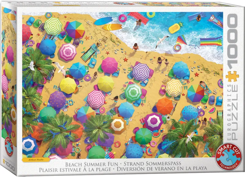 Plaisir estival à la plage