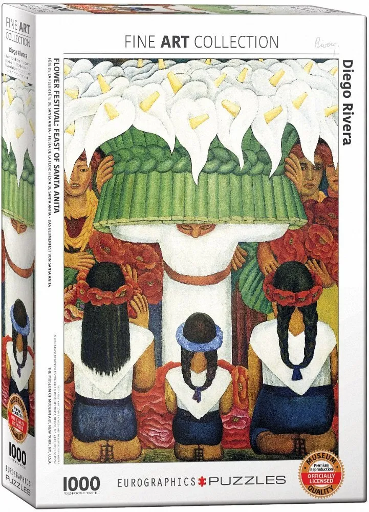 Diego Rivera - Flower Festival