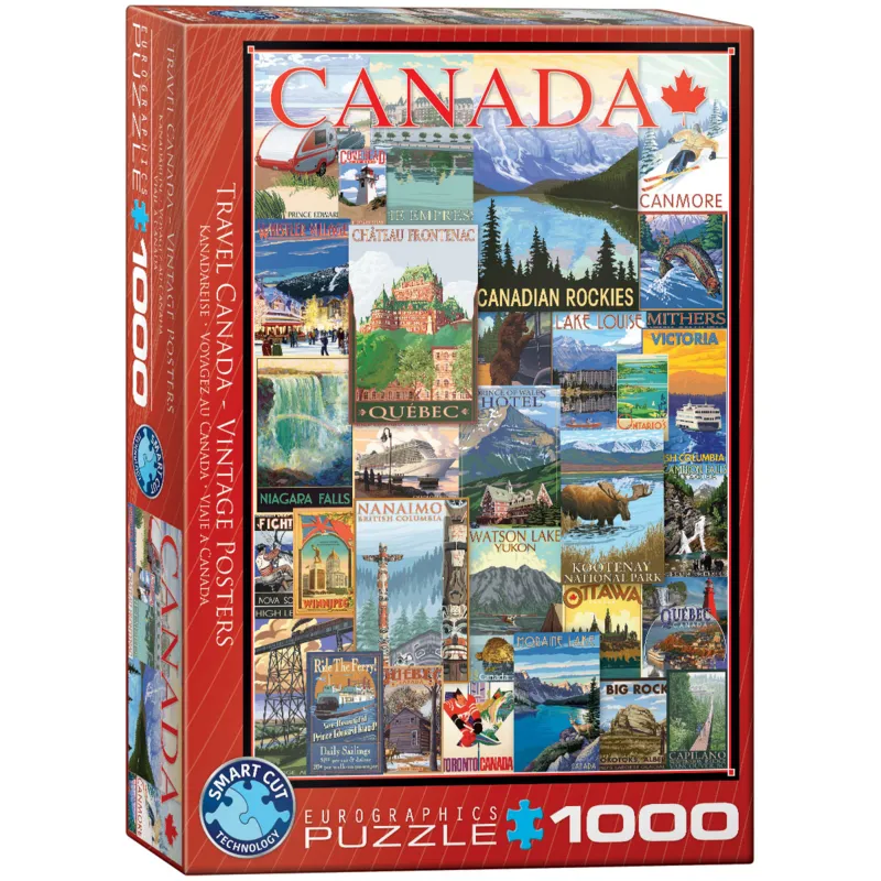 Travel Canada Vintage Posters