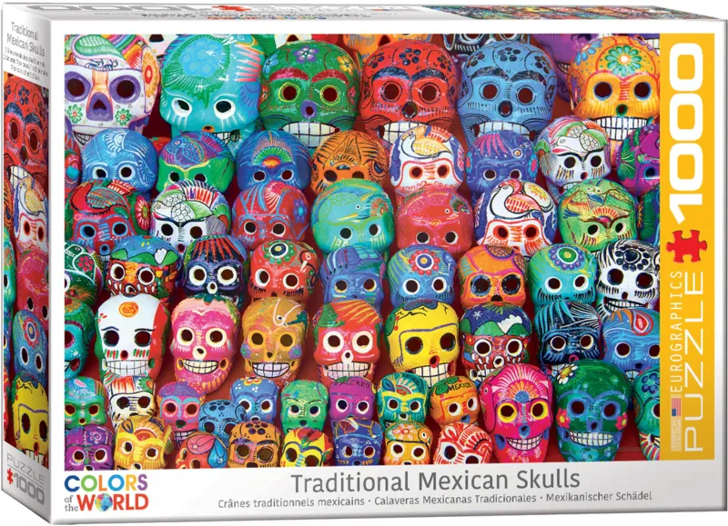 Crânes Traditionnels Mexicains