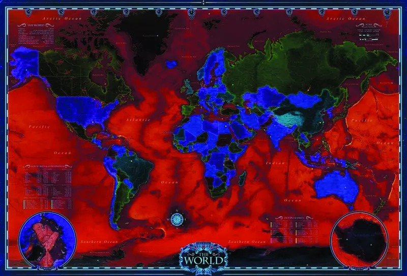 Carte du monde
