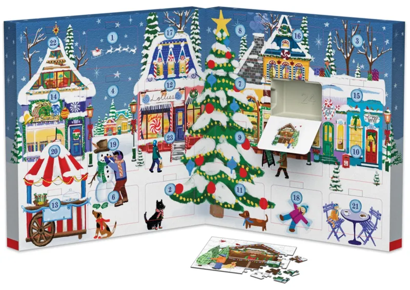 Calendrier de l'Avent - 24 Puzzles