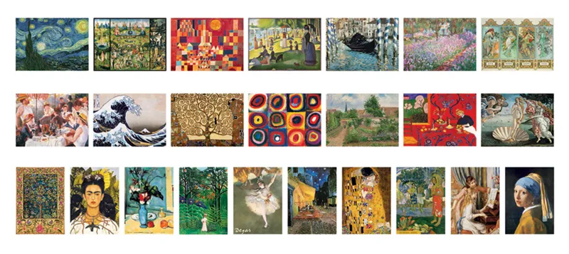 Calendrier de l'Avent Puzzle - Art Christmas