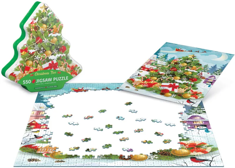Christmas Tree Tin