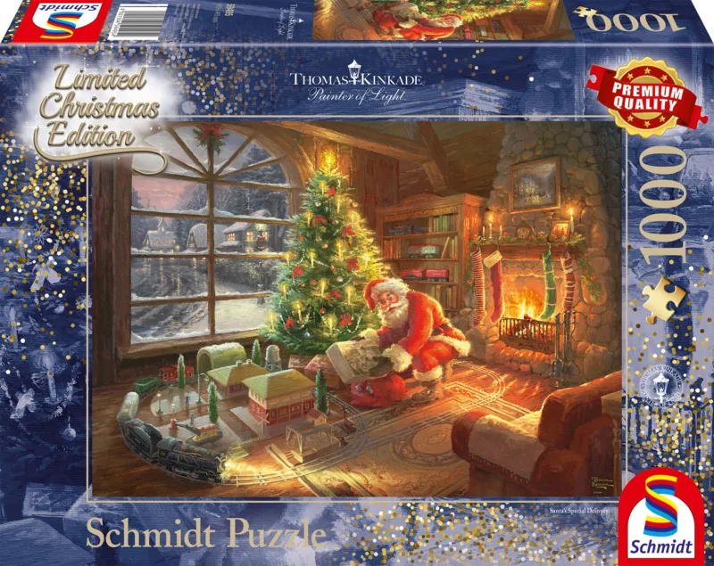 Thomas Kinkade - Le Père Noël est là!