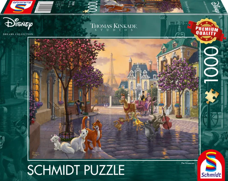 Thomas Kinkade - Disney - Les Aristochats