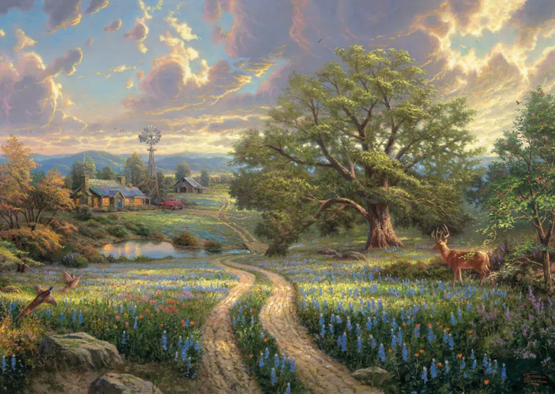 Thomas Kinkade : Résidence champêtre