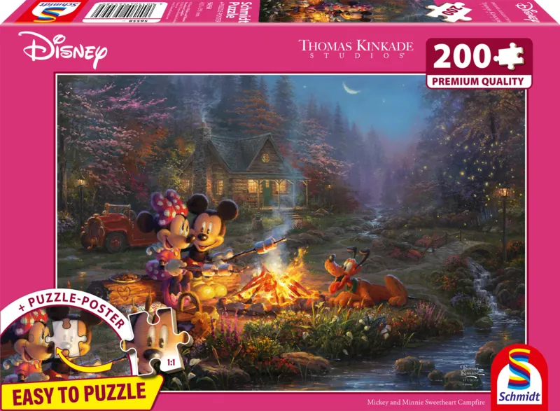 Disney - Mickey & Minnie Petite Douceur Au Feu de camp - Eco-Friendly