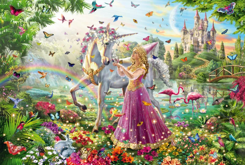 La Belle Fée dans la Forêt Enchantée