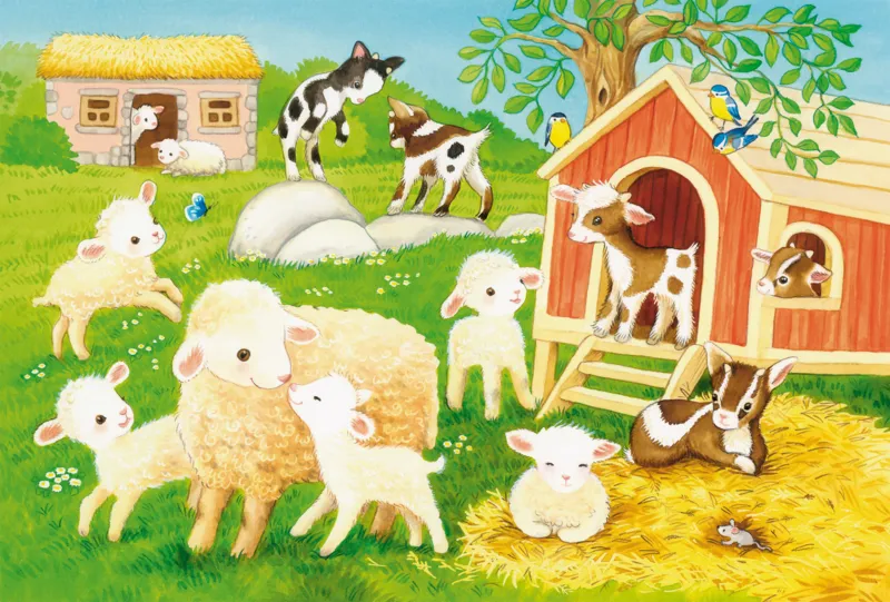 3 Puzzles - Mes Amis de la Ferme