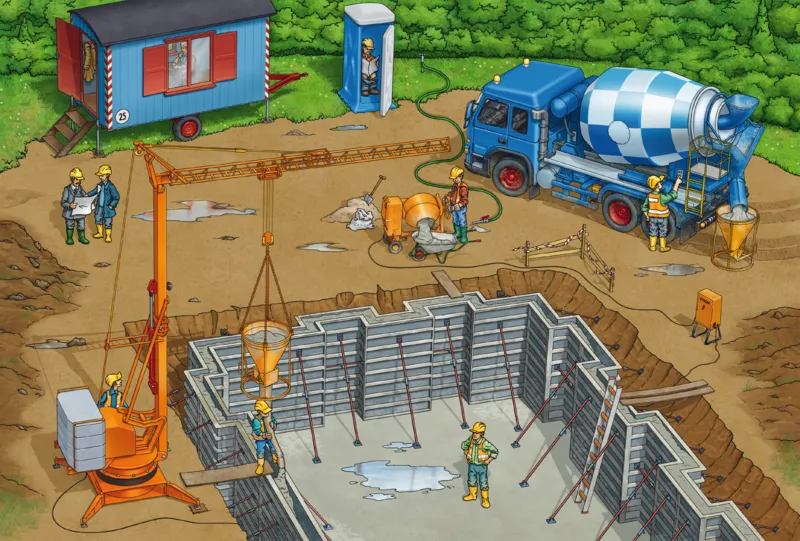 3 Puzzles - Sur le Chantier