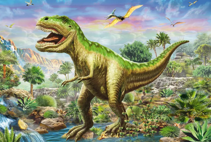 3 Puzzles - Dinosaures