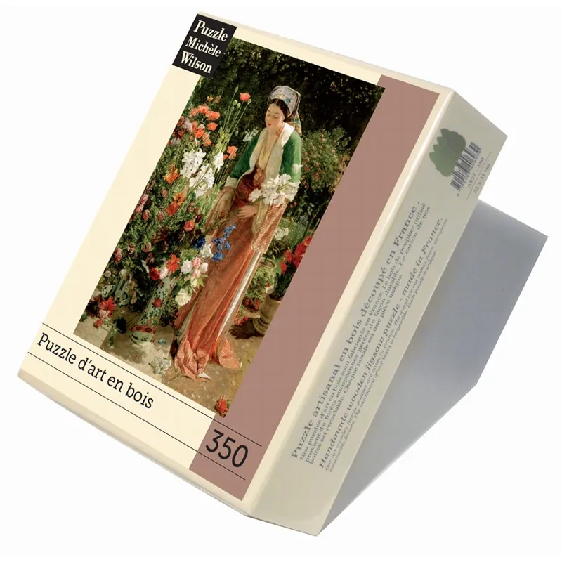 Puzzle en Bois Découpé à la Main - Lewis : Dans Le Jardin