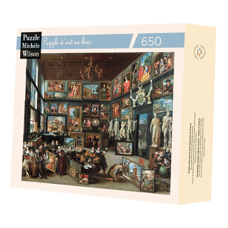 Puzzle en Bois Découpé à la Main - La Galerie De Cornelis