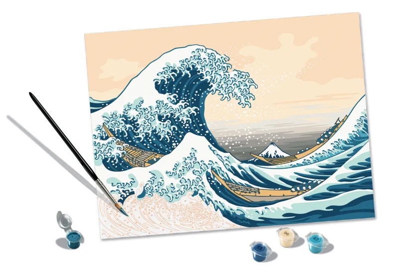 Peinture au Numéro - CréArt - Art Collection - La Grande Vague