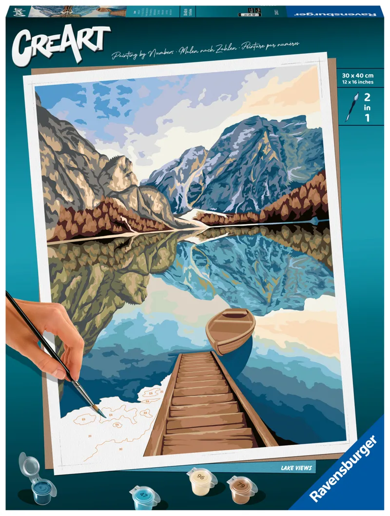 Peinture au Numéro - CréArt - Lake Views
