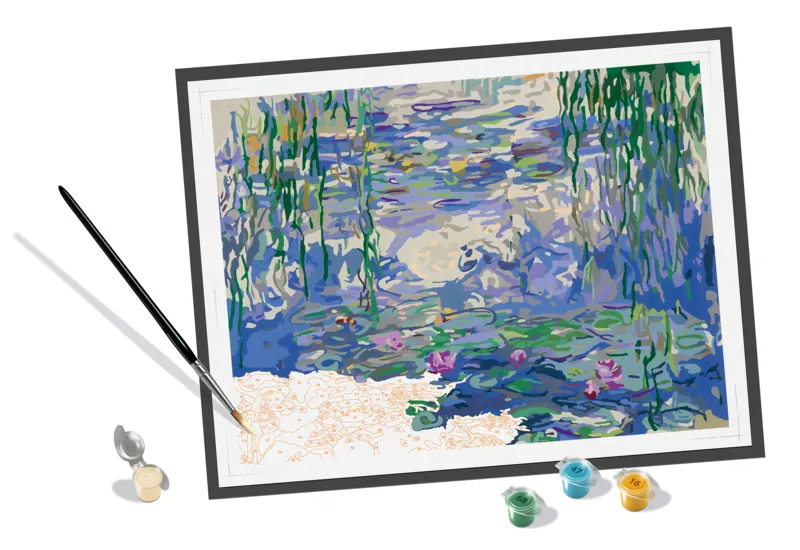 Peinture au Numéro - CréArt - Art Collection - Monet : Les Nymphéas