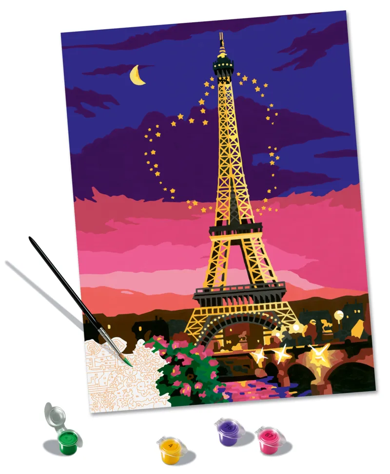 Peinture au Numéro - CréArt - Paris City of Love