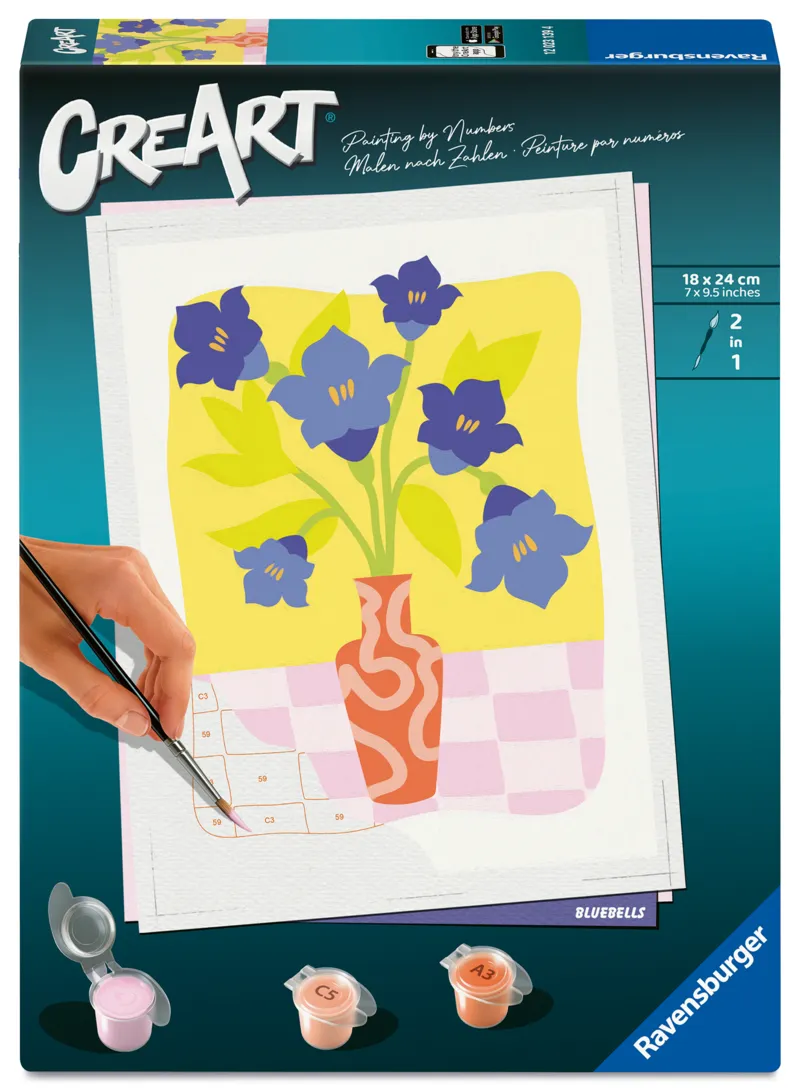 Peinture au Numéro - CréArt - Clochettes