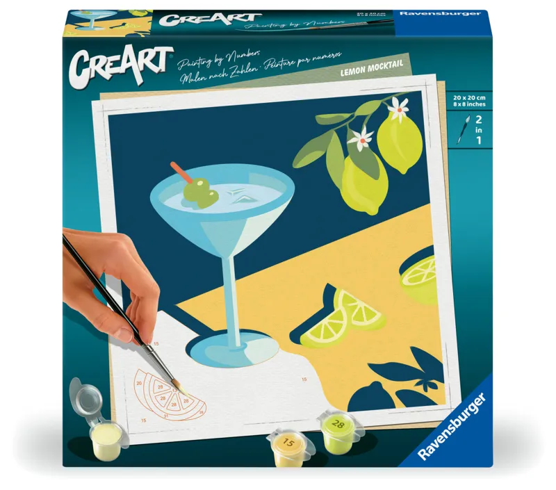 Peinture au Numéro - CréArt - Drink Lemon