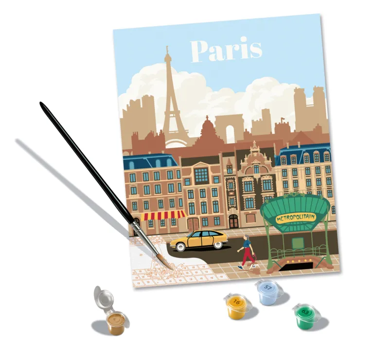 Peinture au Numéro - CréArt - Paris