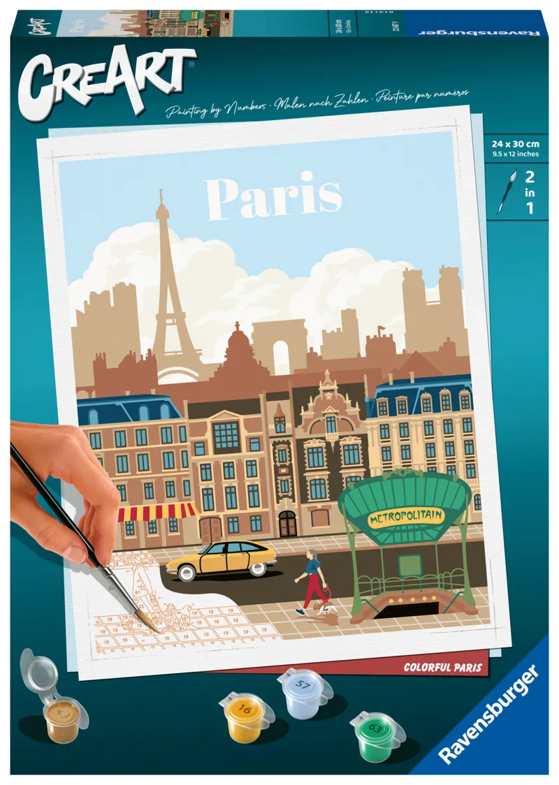 Peinture au Numéro - CréArt - Paris