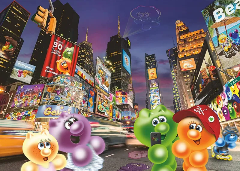 Gelini à Time Square