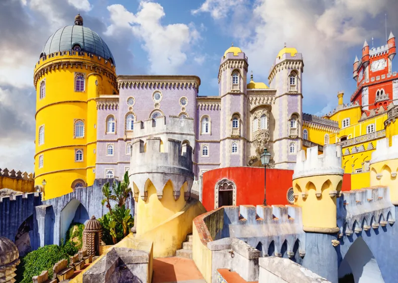Palais National de Pena - Portugal - Puzzle Highlights - Châteaux