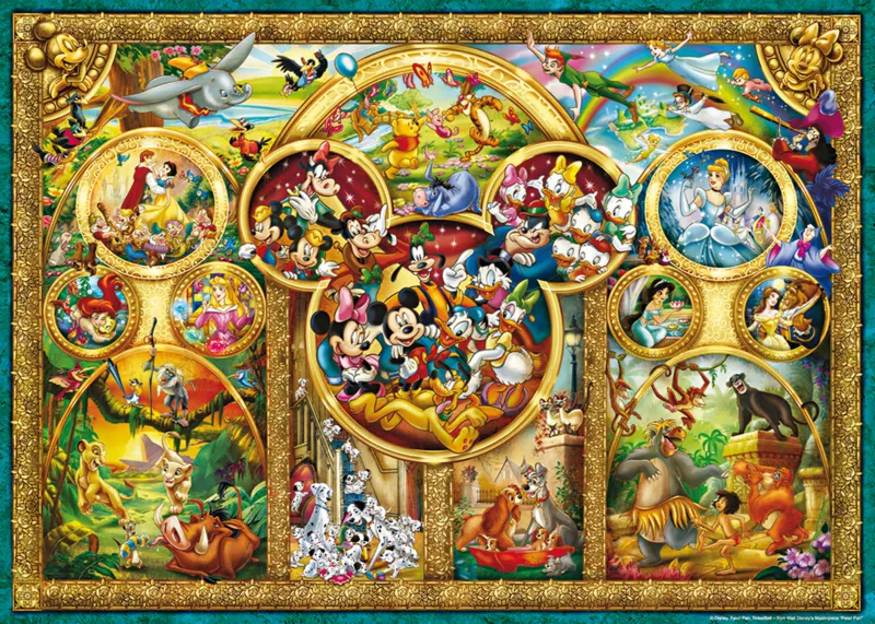 Le Monde Magique de Disney en Médaillon