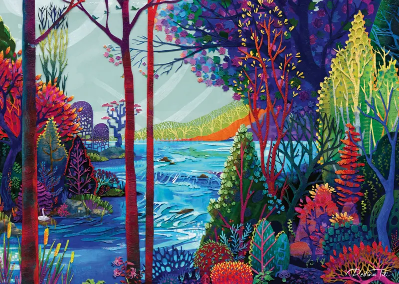 Forêt indigo