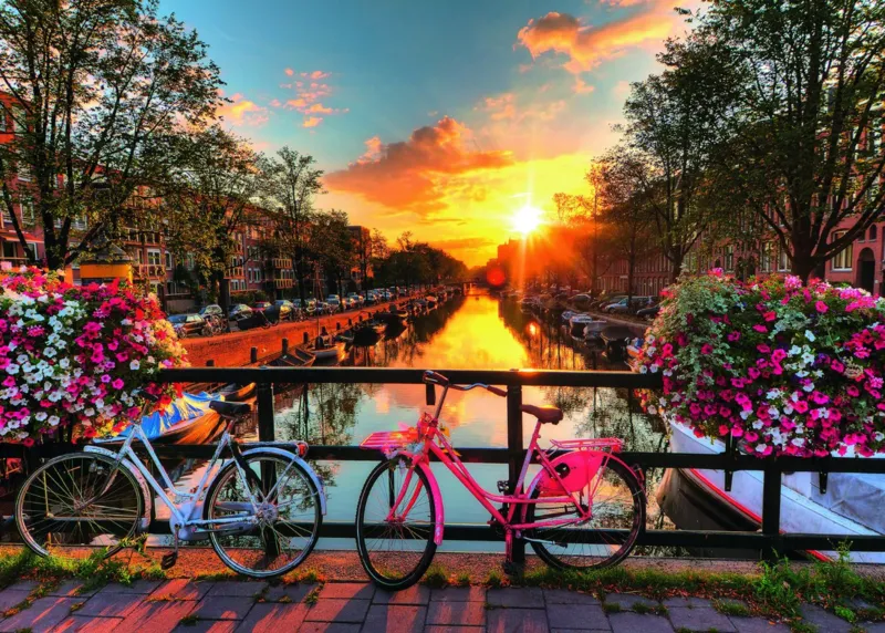 Vélos à Amsterdam