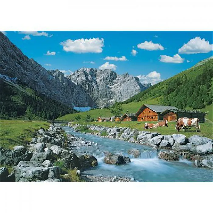 La montagne des Karwendel, Autriche