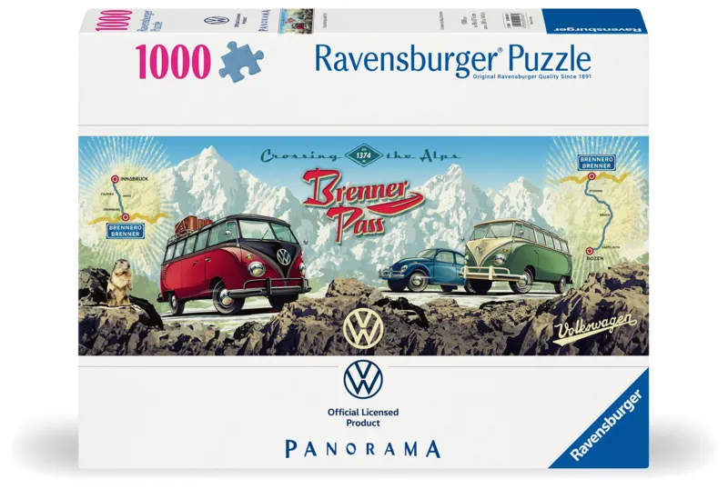 Avec la VW Bulli sur le Brenner