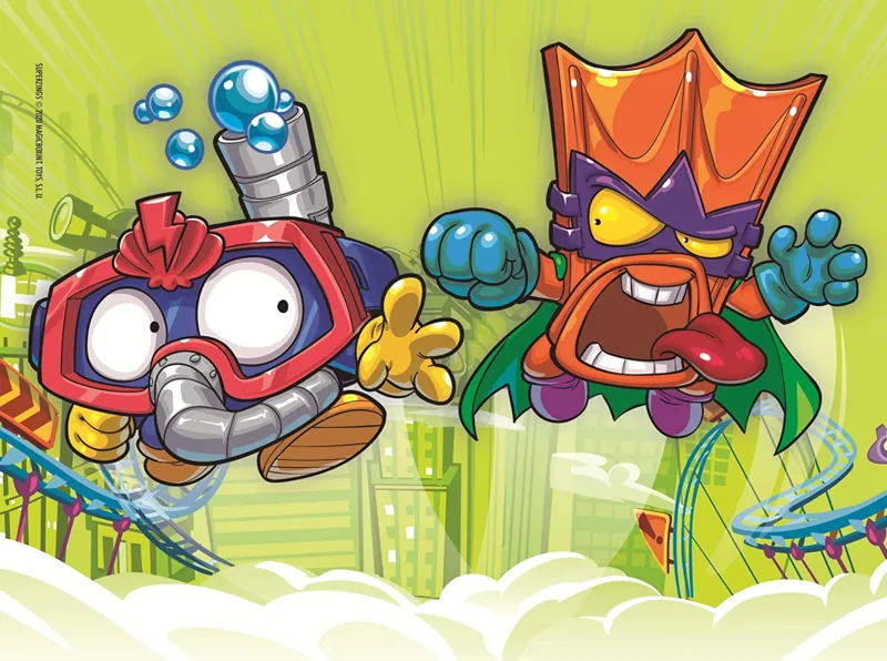 4 Puzzles - Super Zings
