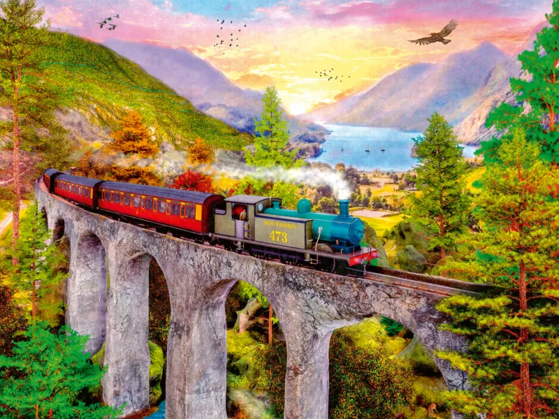 Voyage en Train en Automne