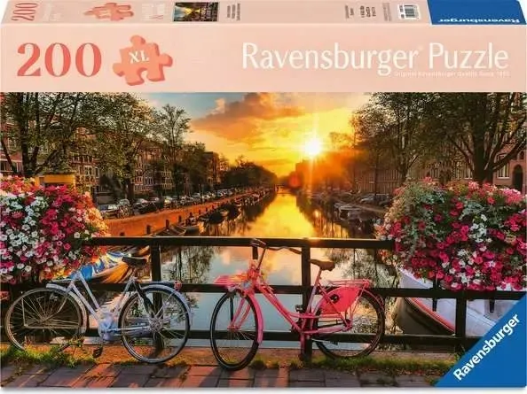 Pièces XXL - Feel Well & Puzzle - Bicyclettes À Amsterdam