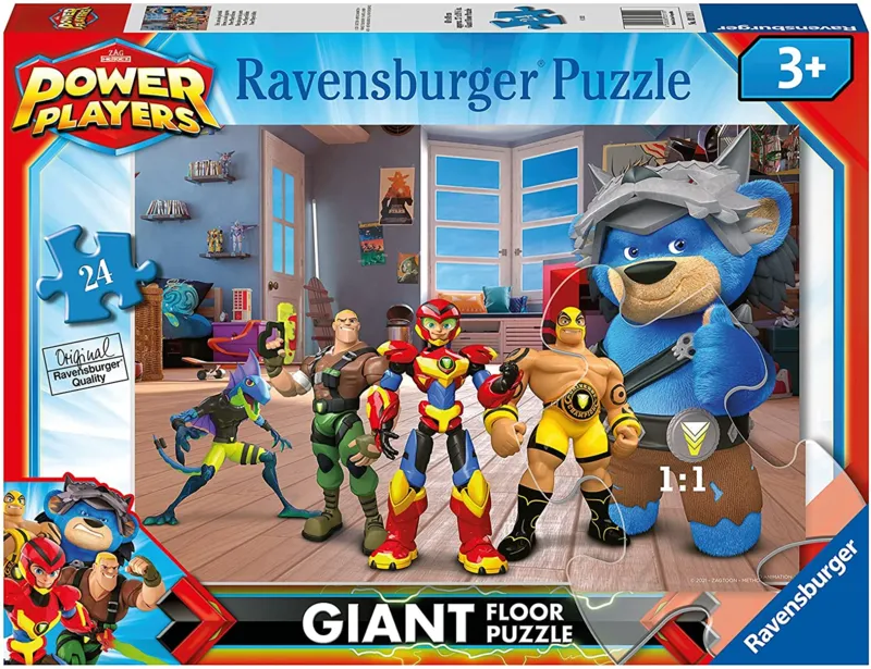 Puzzle Géant de Sol - Power Players