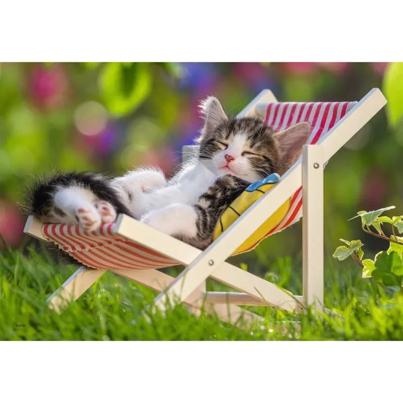 2 Puzzles - Sieste des Chatons